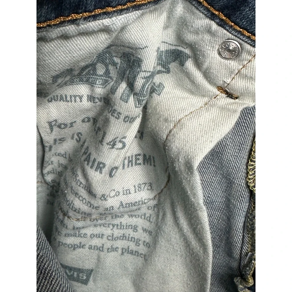 Levis 514 Straight Fit Jeans Men's W30 L32‎ Medium Wash Blue Denim Pants